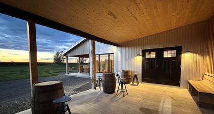 Le Lodge Vous Offre une Expérience Paisible et Immersive en Zone Agricole