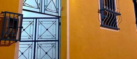 Voorkant van accommodatie