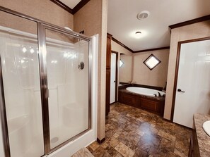 Hair dryer, towels, soap, shampoo - YELO BNB in Frisco, TX  (Frisco)