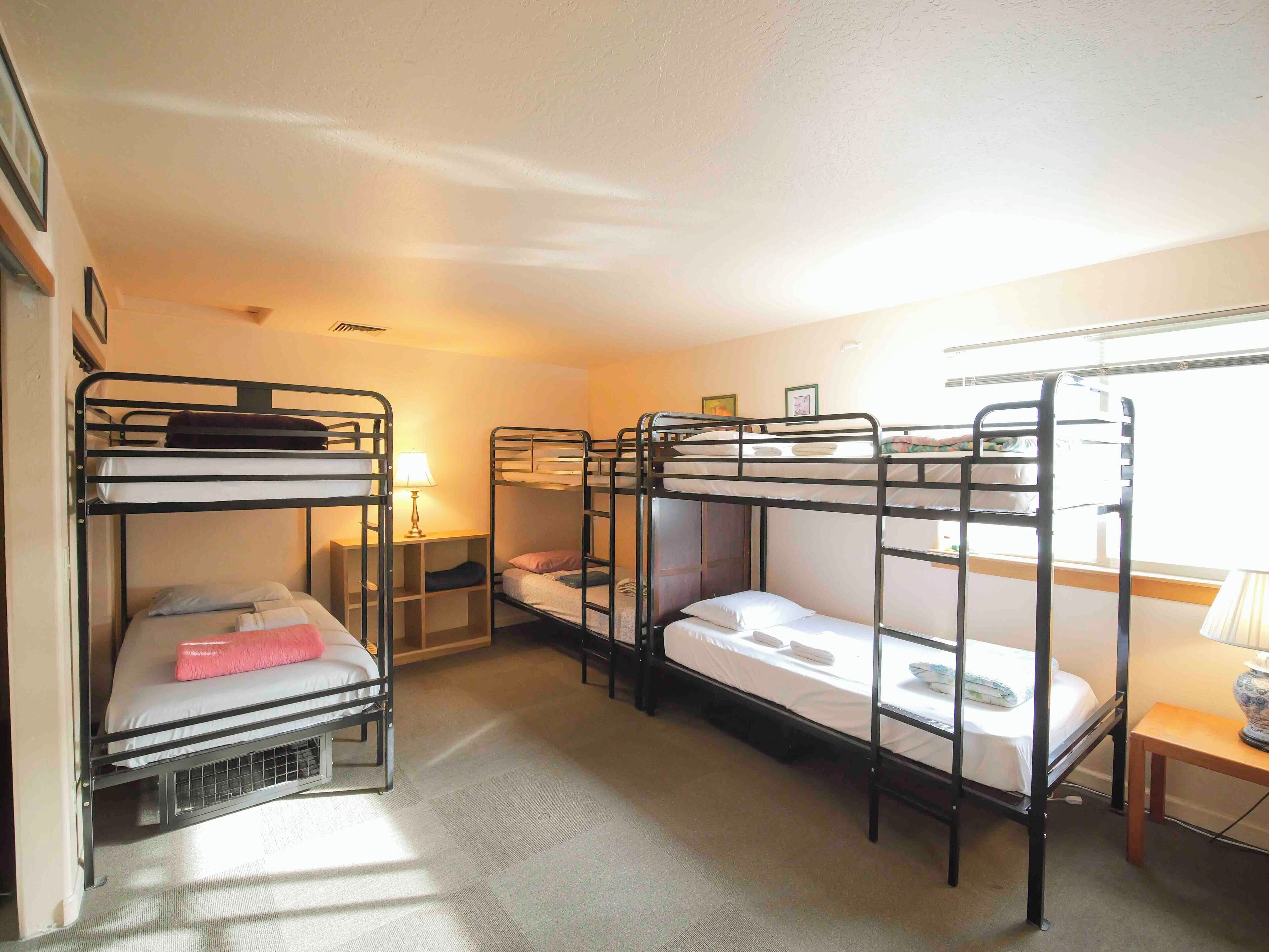 Free WiFi, bed sheets