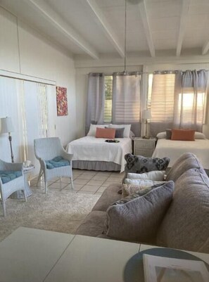 1 bedroom, WiFi, bed sheets, wheelchair access