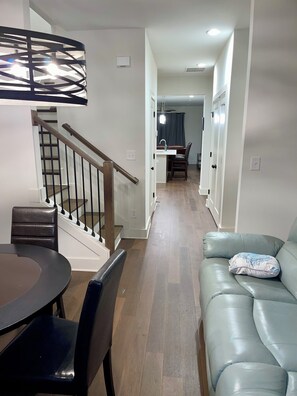 Smart TV, ping pong, books