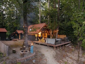 Property grounds - Riverfront Cabin: Iconic Mt. Index Views & Hot Tub (Gold Bar)
