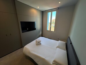 1 室のベッドルーム、アイロン / アイロン台、WiFi、ベッドシーツ