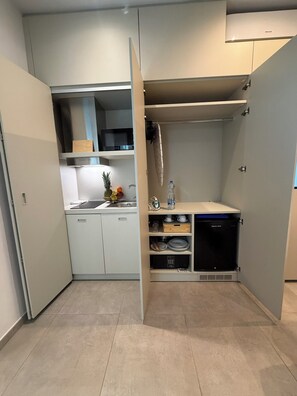 Fridge, stovetop, dishwasher