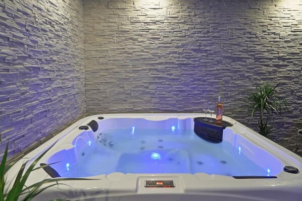 Bubbelpool inomhus
