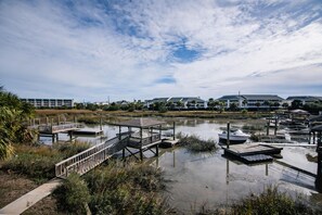 Marina - Lost Options-Premier Home w/ Tidal Creek Dock; Creek/Marsh Views; Easy Beach Access (Edisto Beach)