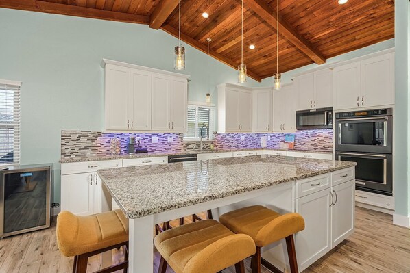 Private kitchen - Anchors Away - Pool with Spa - Garage Game Room (Cape Coral)