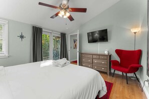 2 chambres, fer et planche Ă repasser, Wi-Fi gratuit, draps fournis