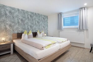 1 室のベッドルーム、WiFi (無料)、ベッドシーツ