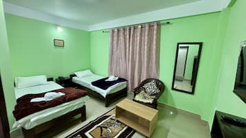 Standard Room | Premium bedding, desk, blackout curtains, soundproofing
