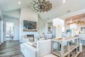 Interior - 6 bedrooms, 2 fridges, 2 dishwashers, lots of custom amenities & both clubs! (Bald Head Island)