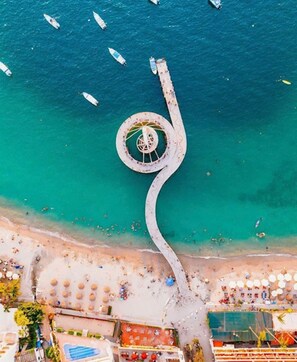 In Strandnähe, Strandtücher