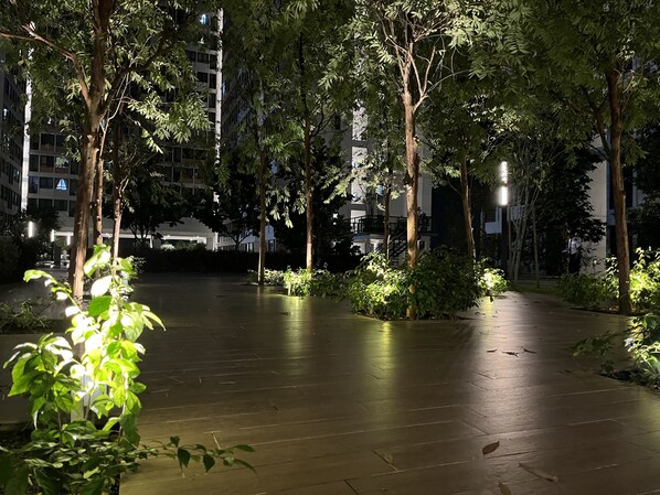 Terrain de l’hébergement 