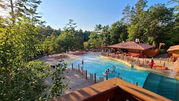 Indoor pool, outdoor pool