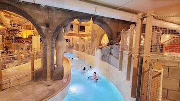 Indoor pool, outdoor pool