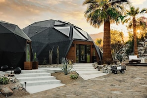Exterior - Perch – 2026 Vrbo Vacation Rental of the Year | Luxury Geo Dome w/ Pickleball (Palm Desert)