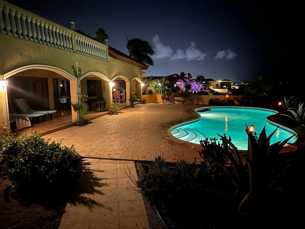 Alberca al aire libre 