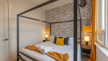 2 chambres, bureau, lit parapluie, Wi-Fi gratuit