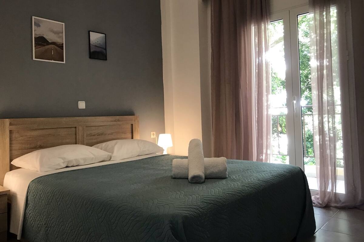 Apartamento standard | Ferros/tábuas de passar roupa, Wi-Fi de cortesia, roupa de cama