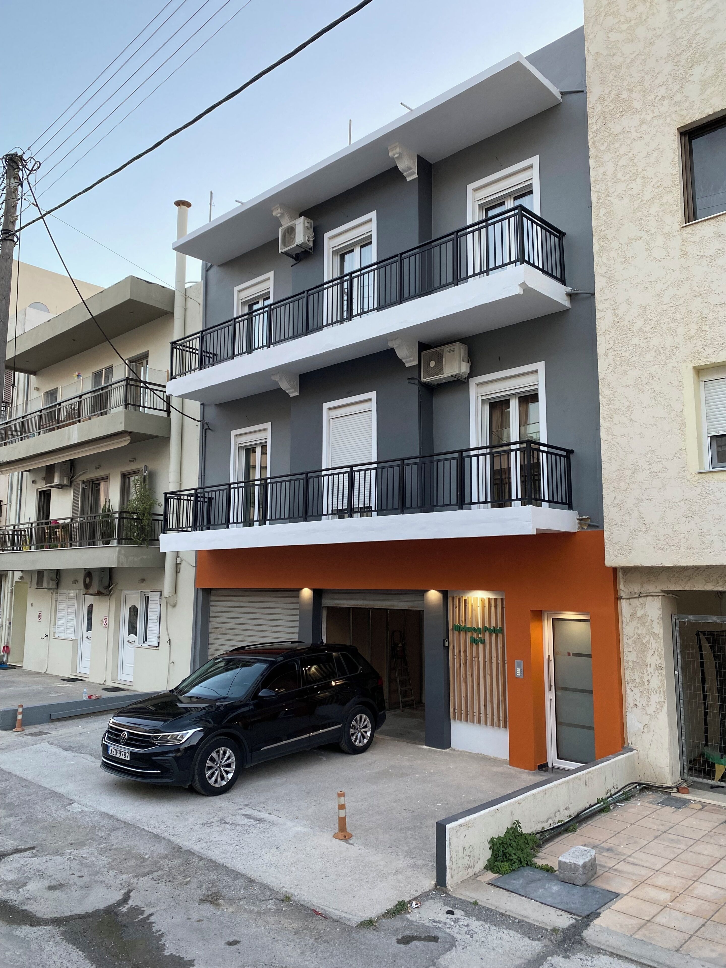 Fassade der Unterkunft