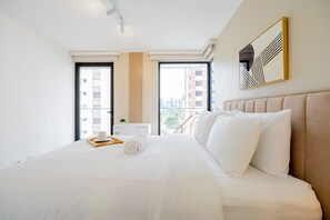 1 Schlafzimmer, Schreibtisch, WLAN, Bettwäsche