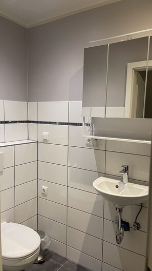 Shower, hair dryer, towels, soap - Stay in the nature park near Trier (Pellingen)