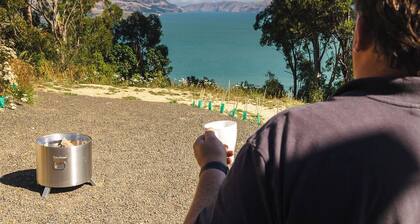 Kūkupa Puni at Akaroa Lavender by Tiny Away