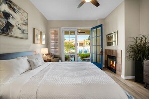 1 bedroom, desk, iron/ironing board, WiFi - Poolside Paradise B | Studio Legacy Villa (La Quinta)
