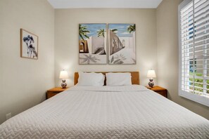 2 bedrooms, desk, iron/ironing board, WiFi