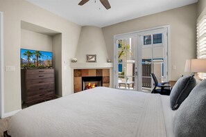 1 bedroom, desk, iron/ironing board, WiFi - Poolside Paradise C | Studio Legacy Villa (La Quinta)