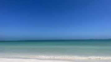 Aan het strand