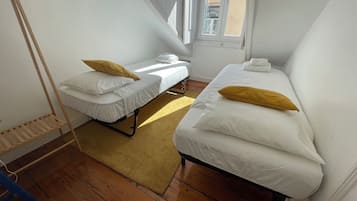 2 bedrooms, iron/ironing board, travel crib, WiFi