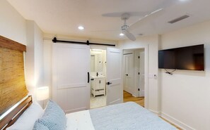 3 bedrooms, iron/ironing board, travel cot, WiFi