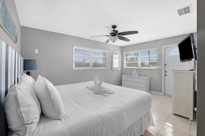 3 多间卧室、熨斗/熨衣板、WiFi、床单