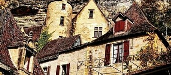 Sur les Hauteurs Avec Point de vue Exceptionnelle sur le Château de Castelnaud