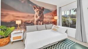 1 dormitorio, tabla de planchar con plancha, wifi y ropa de cama