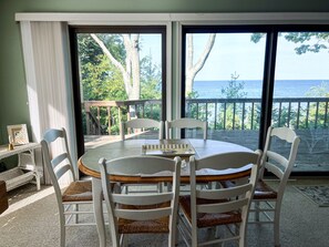 Dining - Sunset Landing - Private Sandy Beach, Lamkin Drive 3 BD, 2 BATH (Sleeps 6) (Harbor Springs)