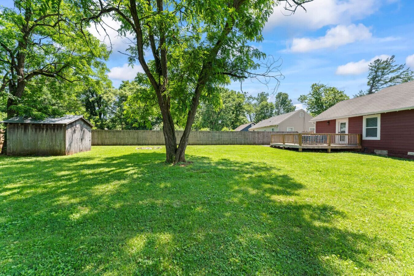 Overnattingsstedets uteområder