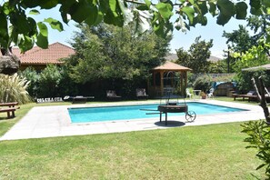 Seasonal outdoor pool