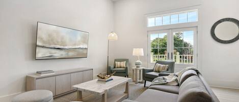 Televisión y oficina