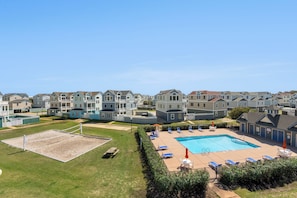 Pool - Green Sea Turtle: Hot Tub | Tiki Bar | Pool Access (Corolla)