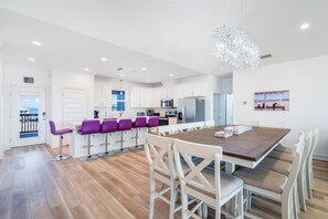 Dining - Newly Constructed Gulf View Beach House with Private Heated Pool (Dauphin Island)