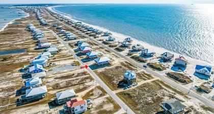 Newly Constructed Gulf View Beach House with Private Heated Pool