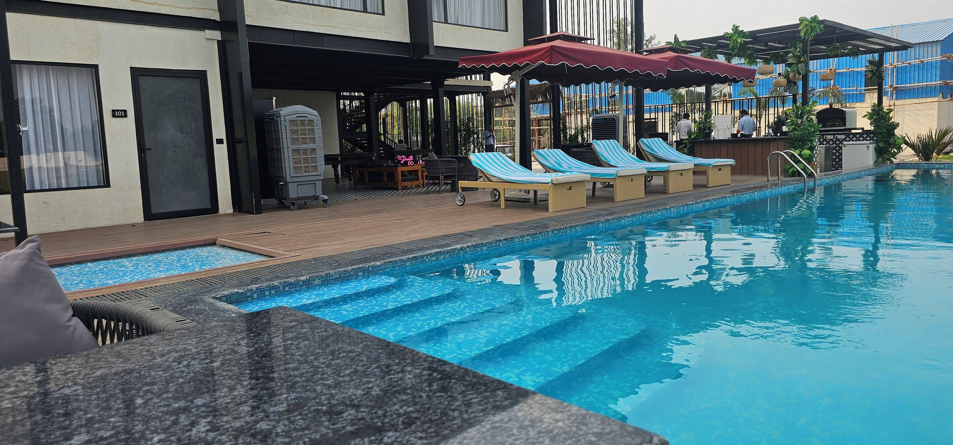 Outdoor pool