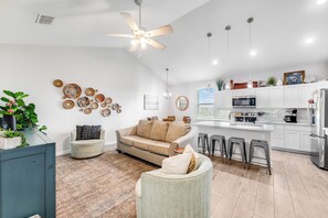 Smart TV, table football - Pet-Friendly Townhome with Resort Amenities & Beach Access (Corpus Christi)