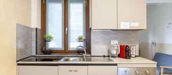 1-Double bed, two singles, Private bathroom