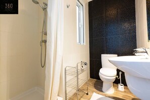 Hair dryer, towels