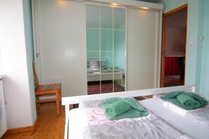 2 chambres, lit parapluie, Wi-Fi gratuit