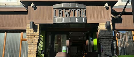 Fachada de la propiedad